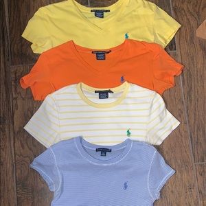 Bundle of Ralph Lauren polo Shirts